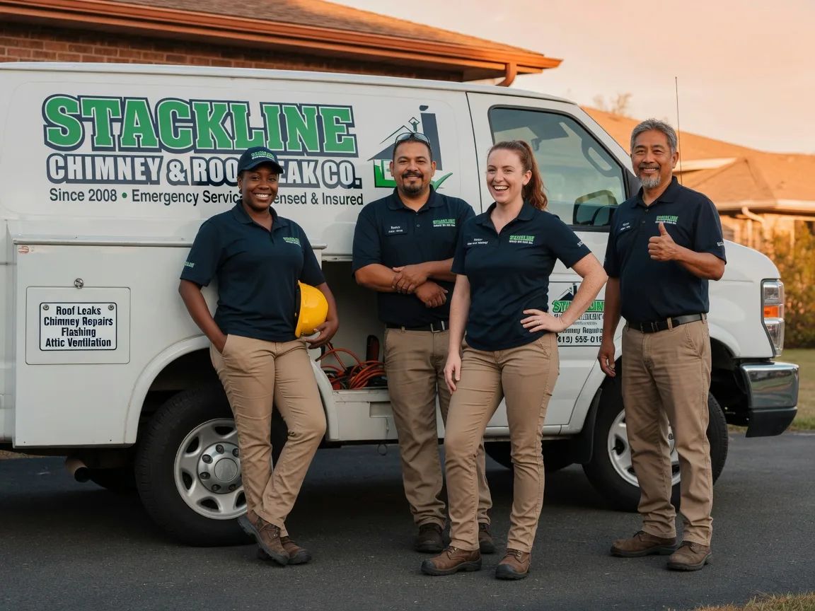 Chimney flashing repair company in Henrietta, NC